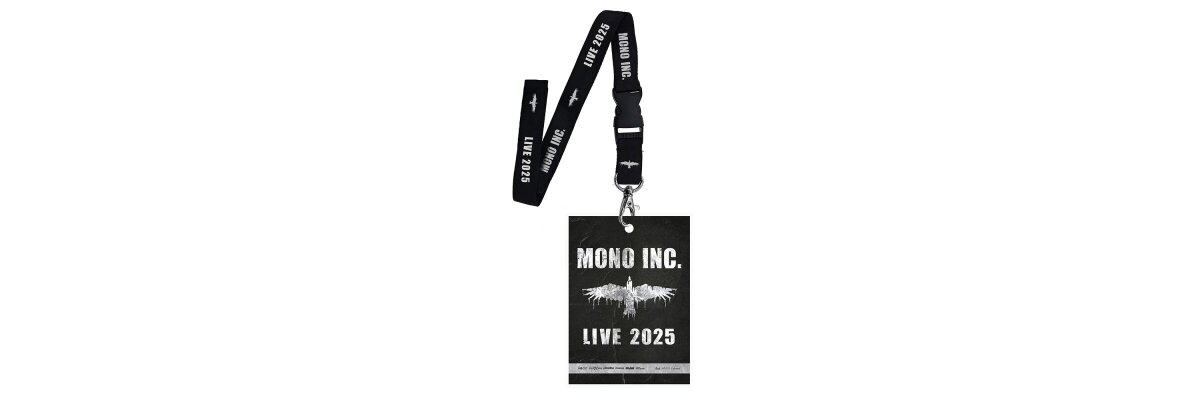 Erinnerungspass MONO INC. Live 2025