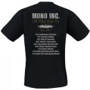 T-Shirt MONO INC. The Clock Ticks On-Tour 2014 S