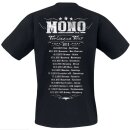 T-Shirt MONO INC. Terlingua Tour 2015 - orange-grey M
