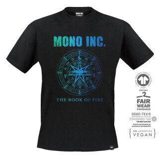 T-Shirt MONO INC. The Book of Fire Tour 2022 XXL
