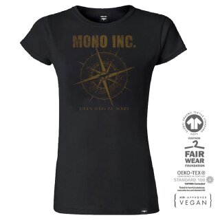Ladies T-Shirt MONO INC. Kein Weg Zu Weit L