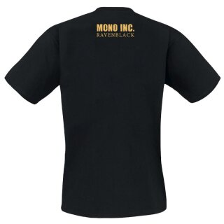 T-Shirt MONO INC. Ravenblack 5XL