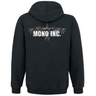 Hooded zip MONO INC. Raven Vintage