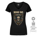 Ladies V-Neck T-Shirt MONO INC. Heartbeat of the Dead XL