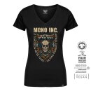 Ladies V-Neck T-Shirt MONO INC. Heartbeat of the Dead XL