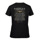 Girls T-Shirt MONO INC. Ravenblack Festival Tour S