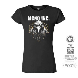 Ladies T-Shirt MONO INC. Sharp Raven S