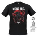 T-Shirt MONO INC. Blood Red Raven M