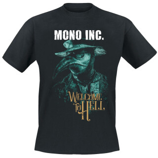T-Shirt MONO INC. Welcome To Hell XL