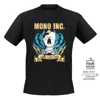 T-Shirt MONO INC. Long Live Dad M