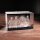 MONO INC. 3D Glaskristall mit "Darkness" Bandmotiv