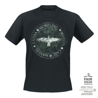 T-Shirt MONO INC. Raven Circle XXL