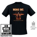 Shirt MONO INC. The Book of Fire Tour S