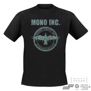 T-Shirt MONO INC. - Solidarity, Tolerance & Love L